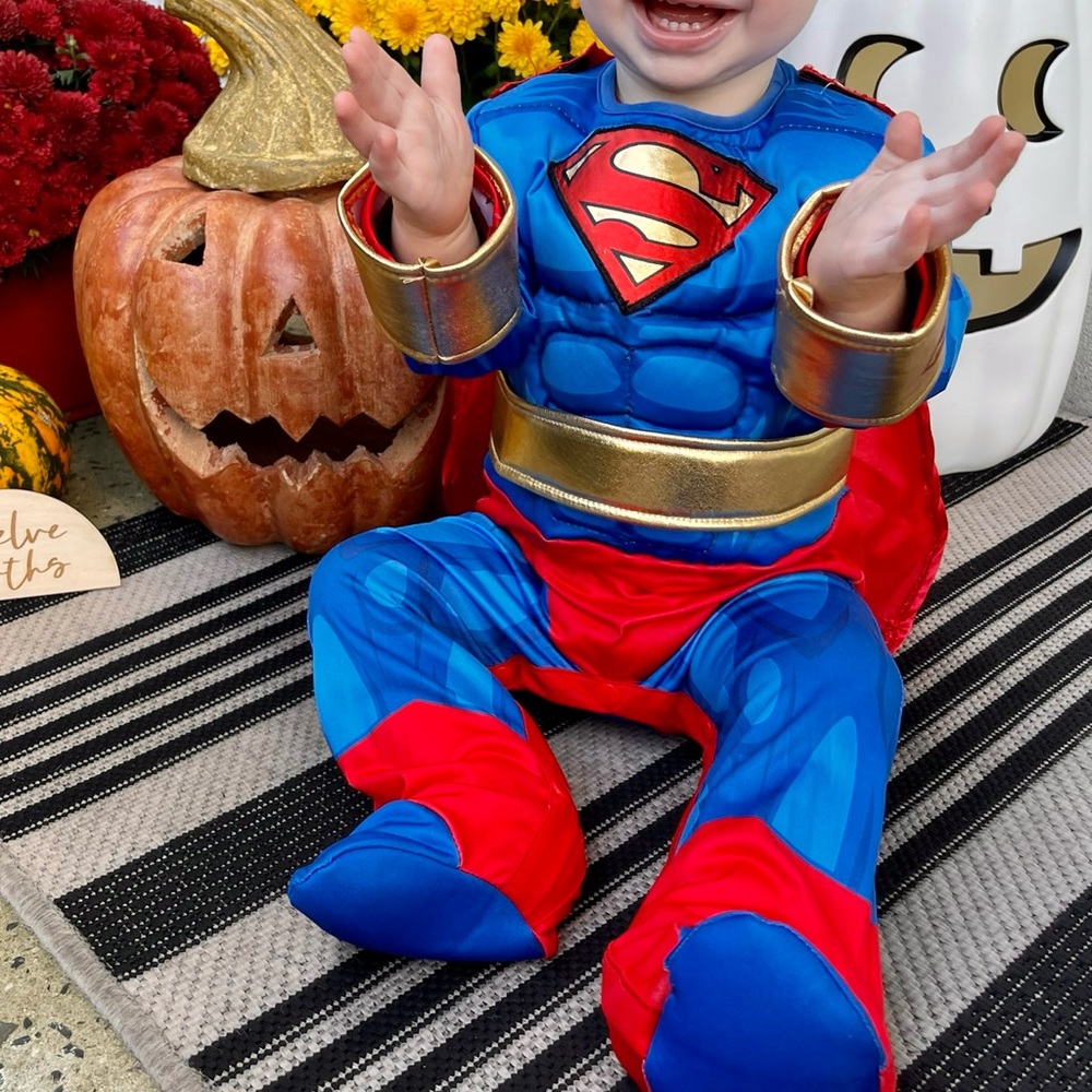 DC Superman infant costume